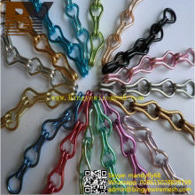 Hotel and Restaurant Room Divider Metallic Chain